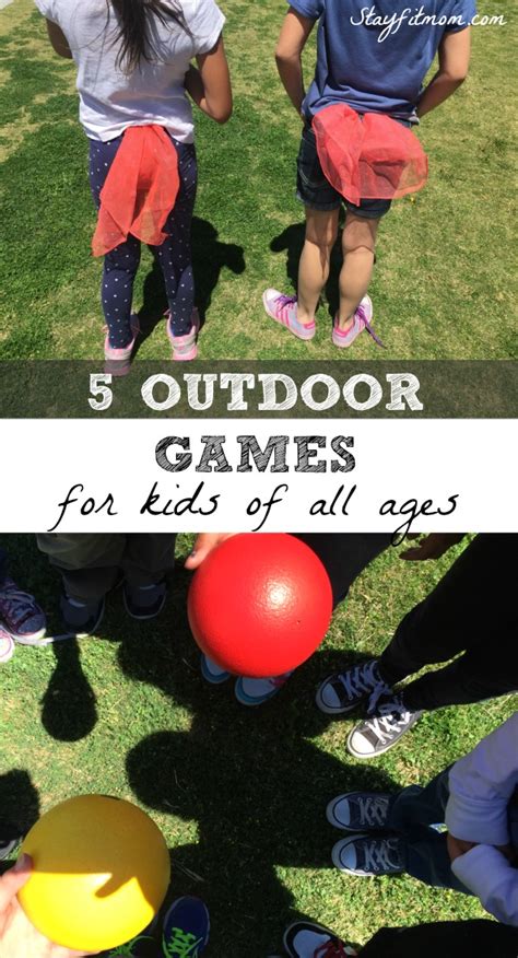 5 Outdoor Games for Kids • The Pinning Mama