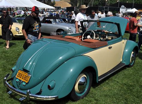 Just A Car Guy: 1949 Hebmuller cabriolet VW bug, rare, well designed, and has a bitchin interior