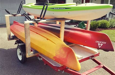 The DIY Kayak Trailer That Saves Your Back and Budget | Hiking Earth