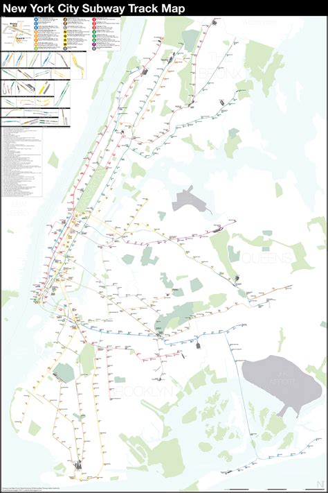 A Complete and Geographically Accurate NYC Subway Track Map – vanshnookenraggen