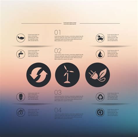 Eco infographic design with vintage style Vectors graphic art designs in editable .ai .eps .svg ...