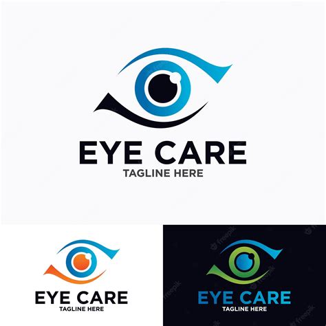 Premium Vector | Eye logo design template