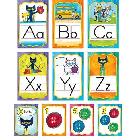 Pete the Cat Alphabet Bulletin Board - TCR63950 | Teacher Created Resources