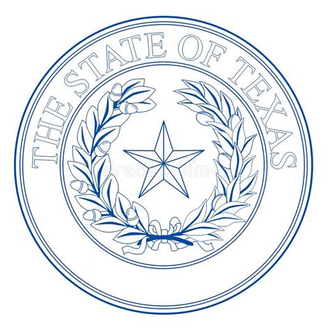 Texas State Wax Seal fotografia stock. Immagine di texas - 78098860