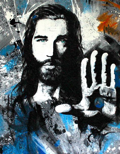 Pictures of Jesus Christ - Painted Christ