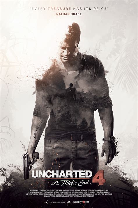 Uncharted 4: A Thief's End - Fan Poster on Behance