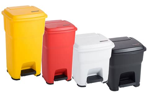 Soft Closing Plastic Pedal Bins | All Waste Bins