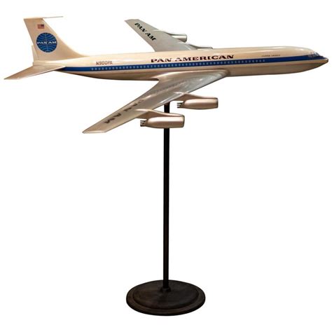 Pan Am Boeing 707 Model Aircraft, circa 1958 For Sale at 1stDibs