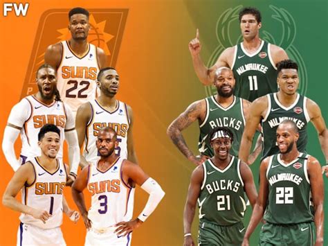 The Full 2021 NBA Finals Comparison: Phoenix Suns vs. Milwaukee Bucks - Fadeaway World