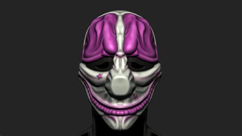 Hoxton Payday 2 Mask - 3D Model by blackstar90