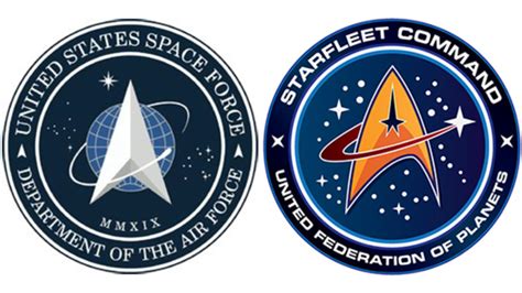 Star Trek Vs Space Force Logo - 1600x900 Wallpaper - teahub.io