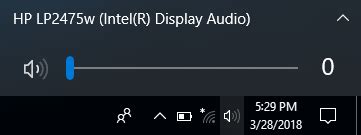 Solved: How to set Intel Display Audio default volume to 0% for all ...