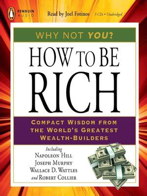 How to be Rich by Napoleon Hill · OverDrive: ebooks, audiobooks, and more for libraries and schools