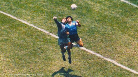 Long Lost Photo Of Maradona's Hand Of God Goal Discovered In Irish ...