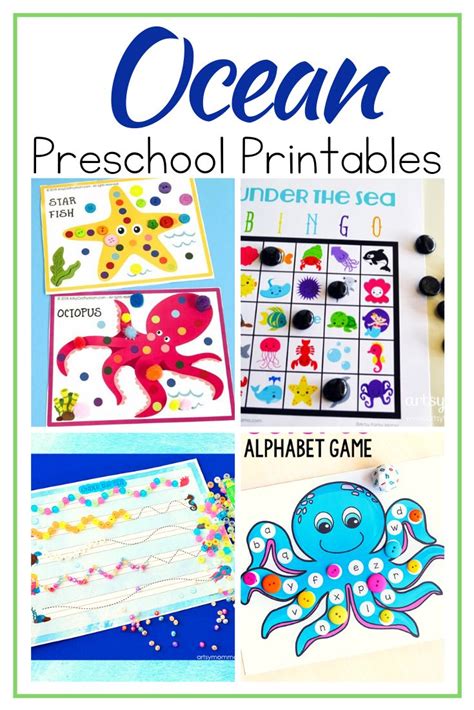 25+ Preschool Ocean Theme Printables | Ocean theme preschool, Preschool ...