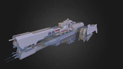 UNSC Paris Class Frigate - WIP - 3D model by MobiusOne [856d73e ...