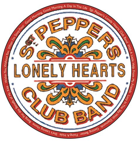 as a patch | Lonely heart, Sgt peppers lonely hearts club band, Beatles tattoos