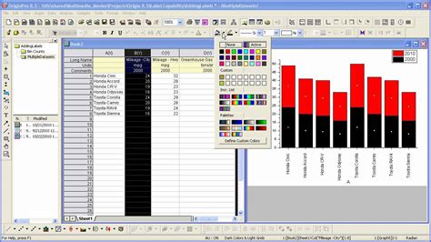 Origin graphing software on the hub - cardsopec