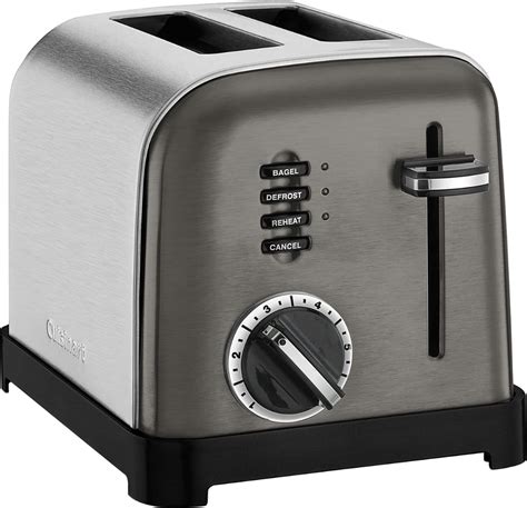 Cuisinart Classic 2-Slice Wide-Slot Toaster Black/Stainless CPT-160BKS ...