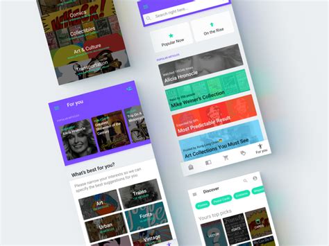 Figma prototyping for Android. +26 new templates added | Figma, Android ...