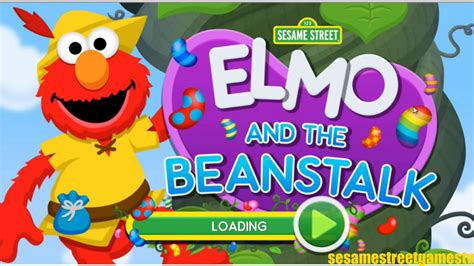 Sesame Street Elmo And The Beanstalk Jumping Game Full Online Kids ...