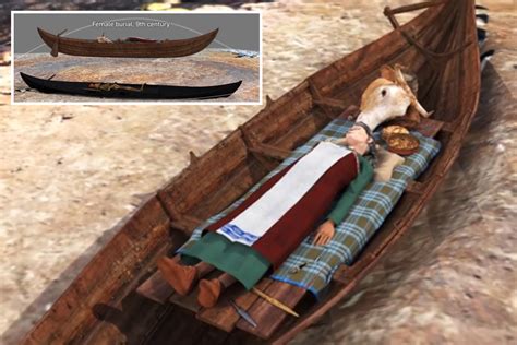 Bizarre Viking boat burial of 'noble woman' on top of ANOTHER corpse and ship baffles ...