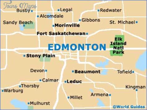 Boyle Edmonton Map - ToursMaps.com