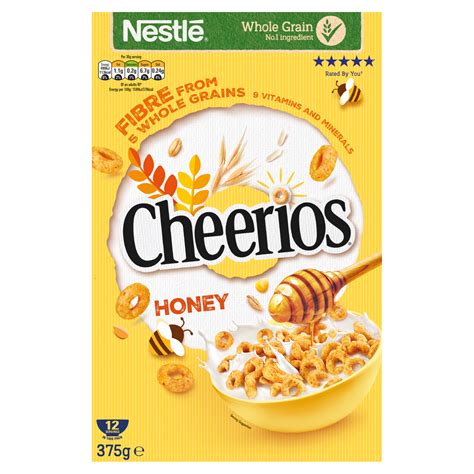 Nestle Honey Cheerios Cereal 515g : My Supermarket Compare