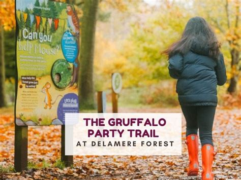 The Gruffalo party trail at Delamere Forest