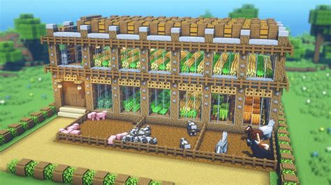 Top 10+ Natural Minecraft Green house Ideas - TBM | TheBestMods