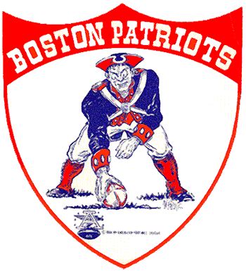 Boston Patriots Alternate Logo - American Football League (AFL) - Chris ...