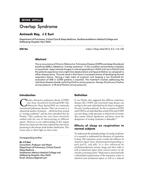 (PDF) Overlap syndrome