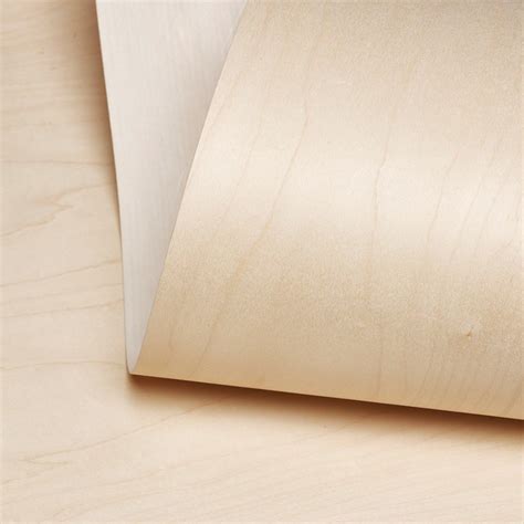 Amazing 🔥 Edge Supply Maple Wood Veneer Sheet Flat Cut, 24” x 96”, Peel ...