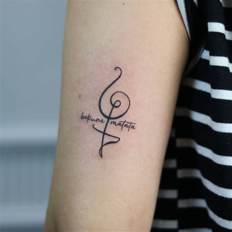 Top 75+ hakuna matata symbol tattoo latest - in.eteachers