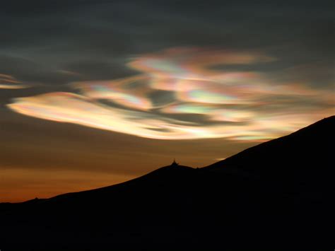 Nacreous Clouds Free Stock Photo - Public Domain Pictures