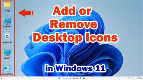 How to Add or Remove Desktop Icons in Windows 11 PC or Laptop - 2024 ...