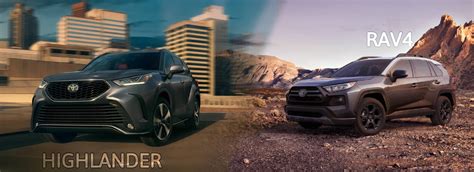 Should You Buy the 2021 Toyota Highlander or RAV4?