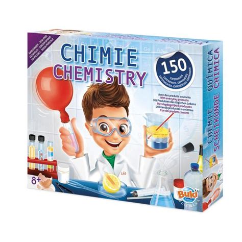 Chemistry Set with Experiments (Age 8+) - Robbie Toys