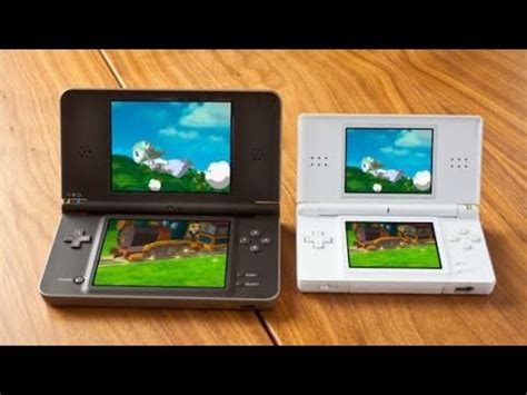 Comparativa Nintendo DS Lite vs Nintendo DSi XL - YouTube