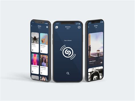 Shazam app by Ihor Koloda on Dribbble