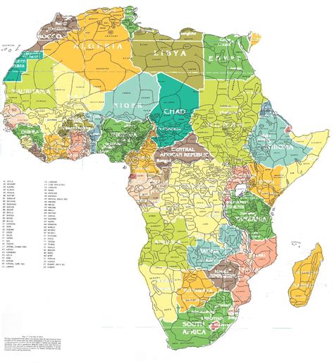 Pin on Africa | Africa map, Map, African countries map