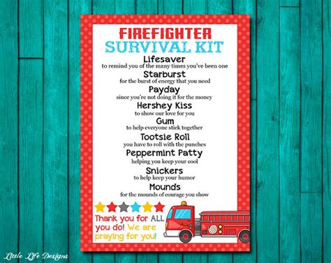 Firefighter Gifts. Firefighter Gift Idea. Gift for Firefighter Appreciation. Firefighter ...