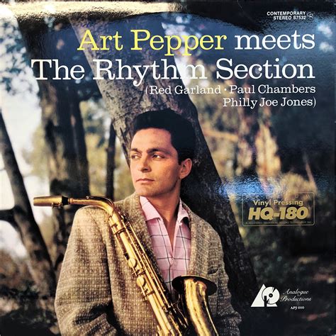 Art Pepper ‎– Meets The Rhythm Section | 中古レコード通販・買取のアカル・レコーズ