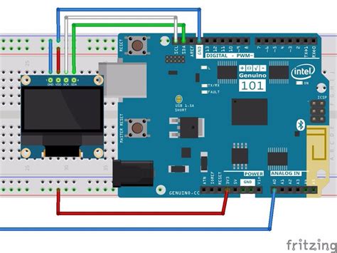 Oled Display with Arduino 101 - Arduino Project Hub