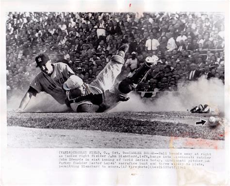 Chicago Tribune Original Press Photo World Series 1961 Yankees Reds ...