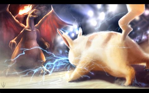 Charizard Pikachu Pokemon Drawing HD wallpaper | anime | Wallpaper Better