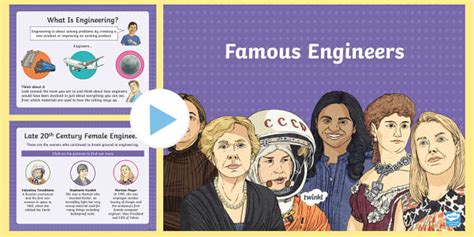 International Women in Engineering Female Engineers Information PowerPoint