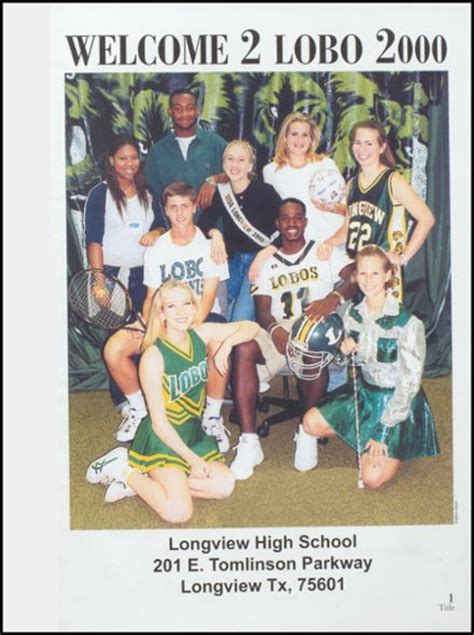 Explore 2000 Longview High School Yearbook, Longview TX - Classmates