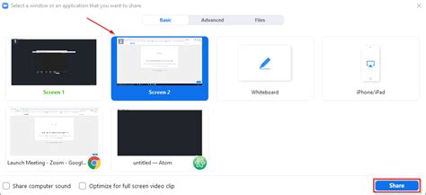 How to share screen on zoom without showing desktop - duops