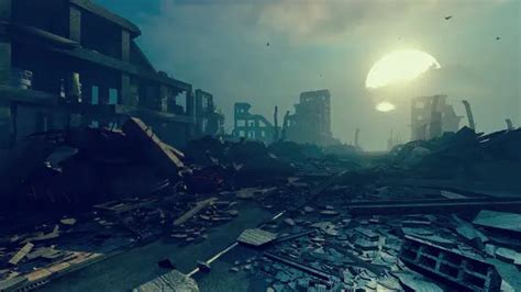 Bộ sưu tập 444 Destroyed city background anime Chất lượng cao, tải miễn phí